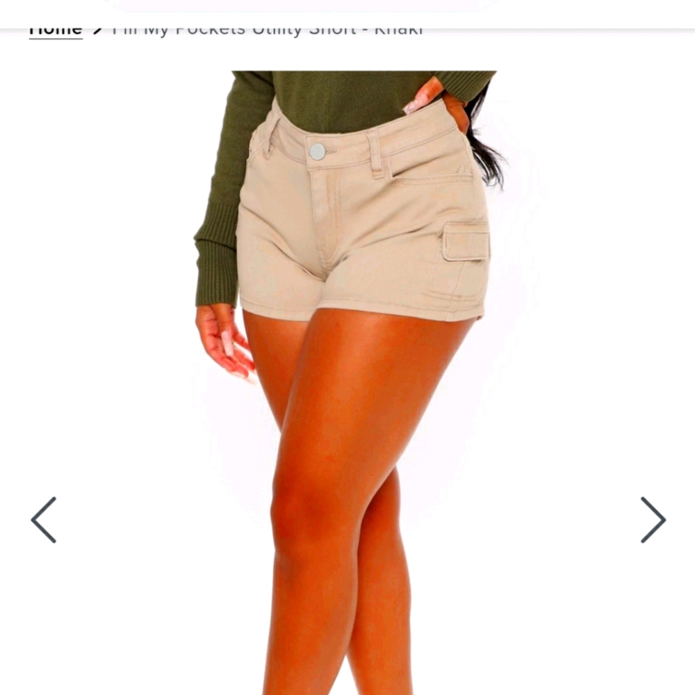 Fill my pockets utility shorts